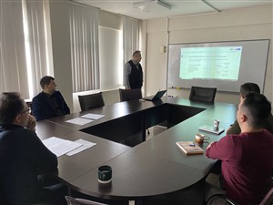 Öğr. Gör. Ziya GÜZDEMİR, Doktora programı dahilinde yürüttüğü seminer çalışmasının sunumunu gerçekleştirmiştir