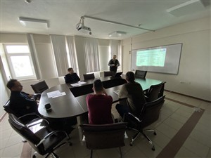 Öğr. Gör. Ziya GÜZDEMİR, Doktora programı dahilinde yürüttüğü seminer çalışmasının sunumunu gerçekleştirmiştir